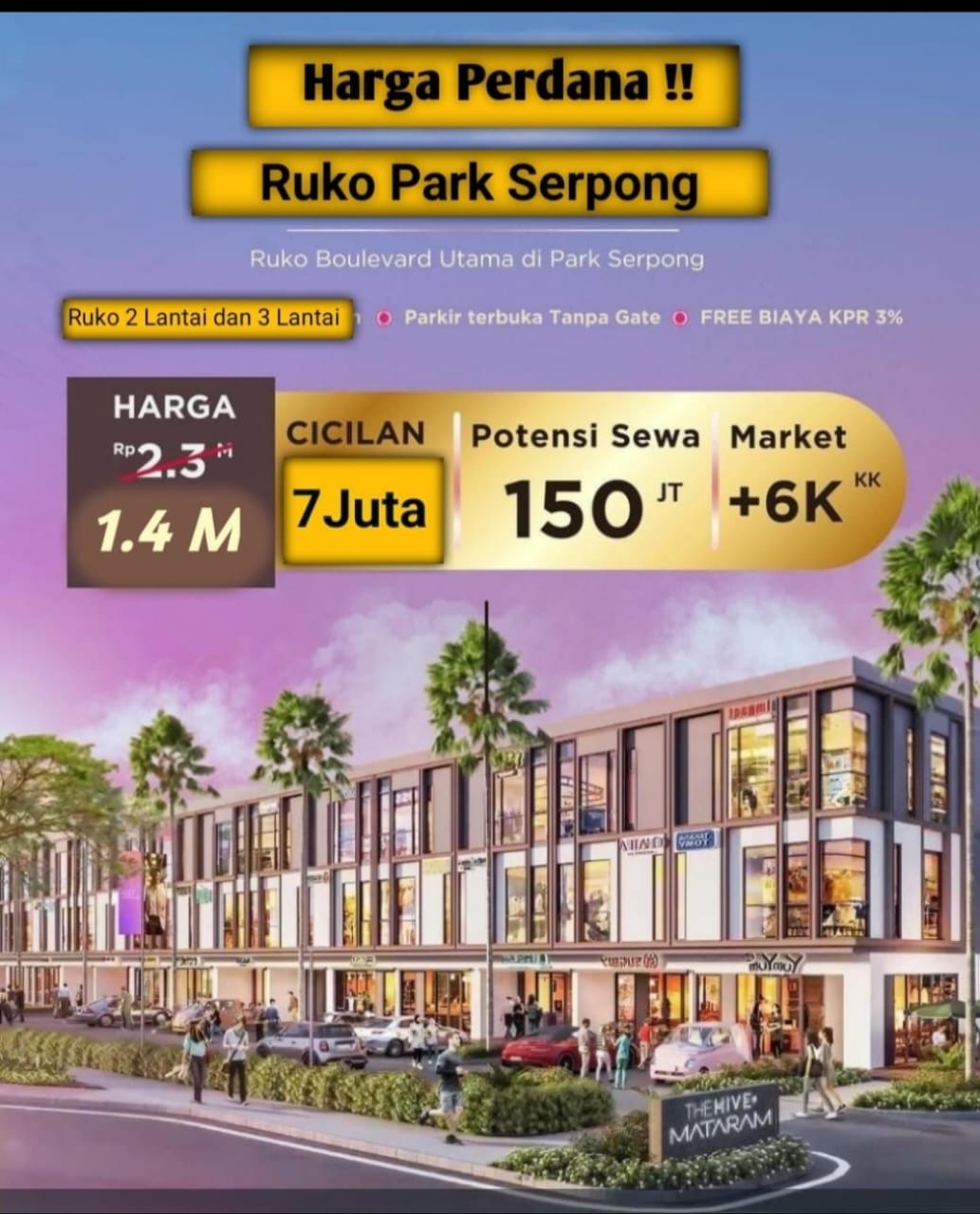 ruko the hive parkhills aurora
