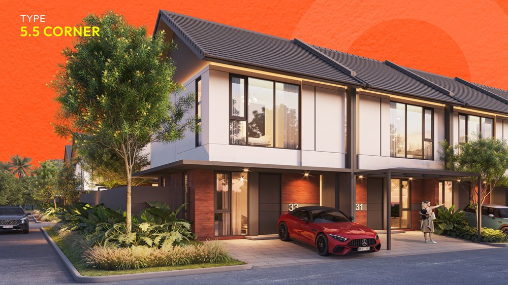 cendana suites at diponegoro tipe 5.5 corner