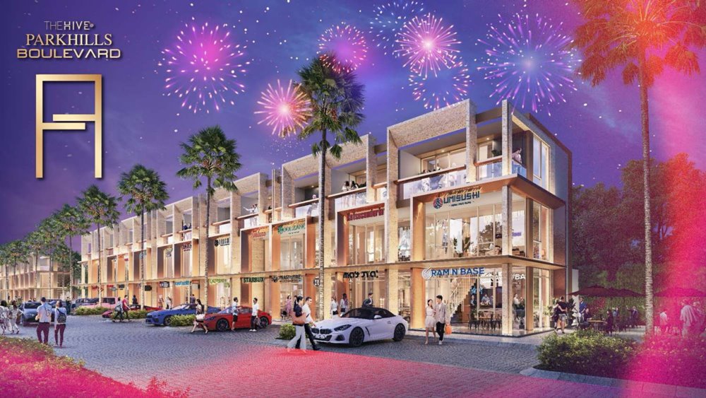 Ruko the hive parkhills boulevard park serpong