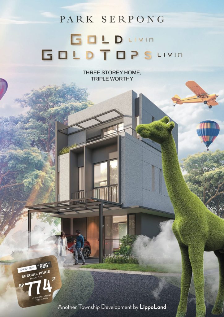 Gold livin dan Goldtop livin park serpong
