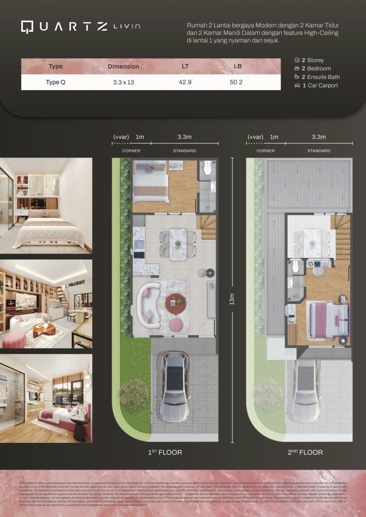 Quartz livin park serpong