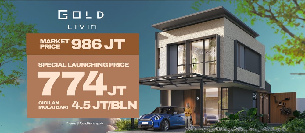 park serpong tahap 5 gold livin