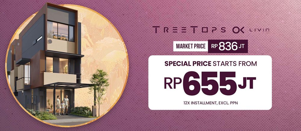 park serpong tipe treetops alpha livin