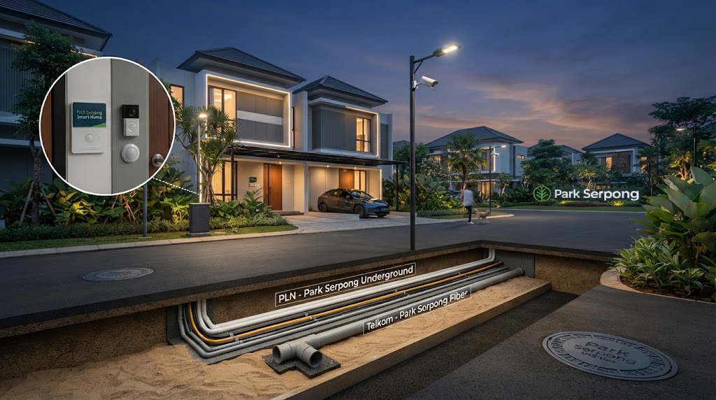 Sistem Keamanan dan Infrastruktur Bawah Tanah (Underground) Park Serpong