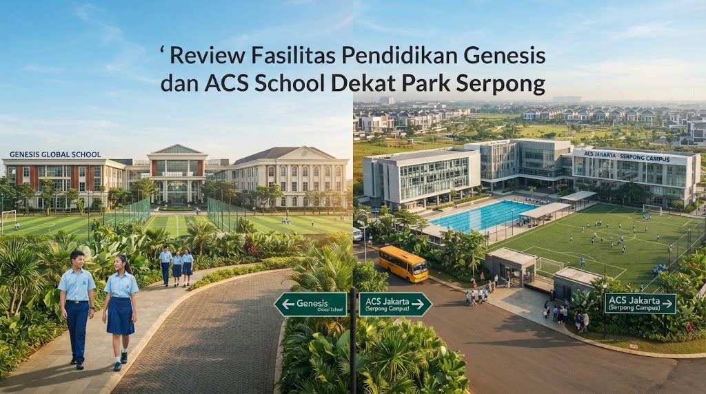 Review Fasilitas Pendidikan Genesis dan ACS School Dekat Park Serpong