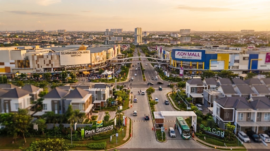Mall dan Pusat Perbelanjaan Terdekat dari Park Serpong (SMS, AEON BSD)