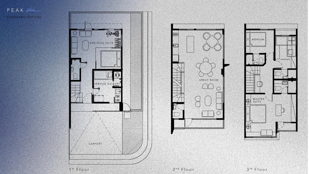 peak villa denah