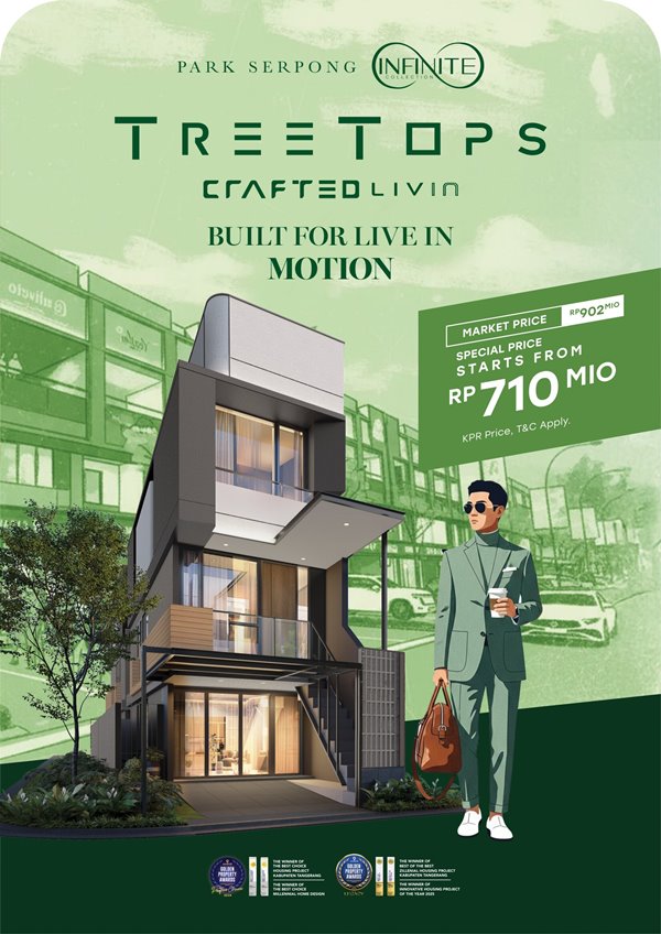 Park serpong tahap 8 tipe treetops
